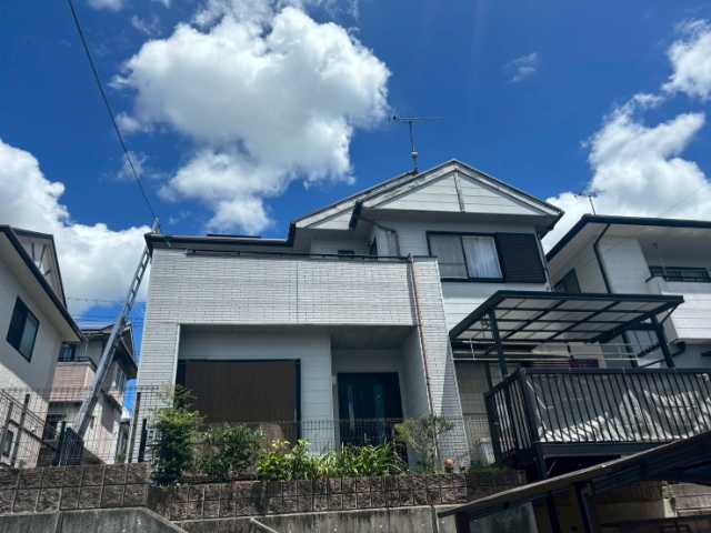 吹田市の住宅全景